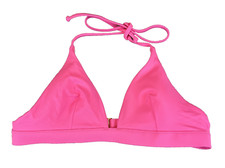 Victoria Secret Size Medium Hot Pink Swim Triangle Bikini Top