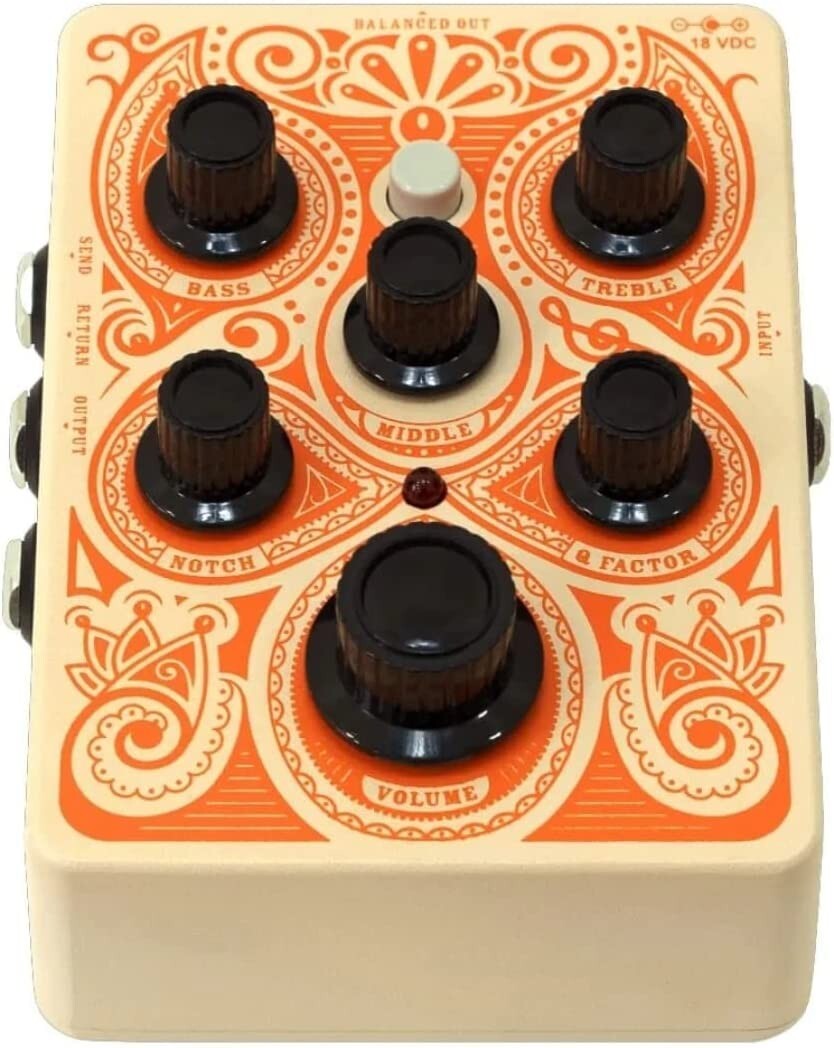 Orange Acoustic Pedal Compact preamp pedal for acoustic