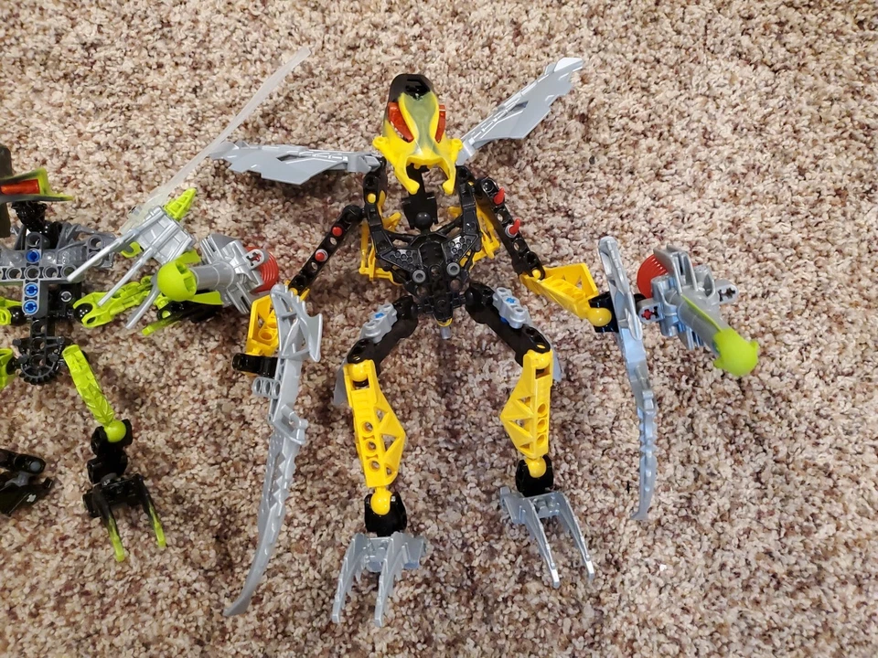 Lego Bionicle Mistika Lote de 3 Krika Gorast Bitil Foto 4 de 4