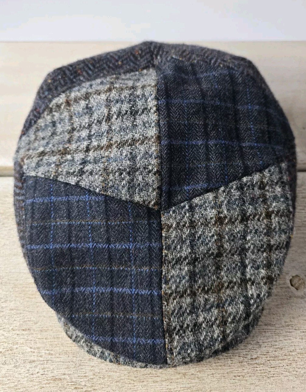 Paul Fredrick Men's GRAY Patchwork Wool Limited C… - image 2