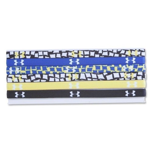 6 Pack Under Armour Women's Flux Fractual Graphic Mini 12" Headbands 6 Pack Under Armour Women's Flux Fractual Graphic Mini 12" Headbands