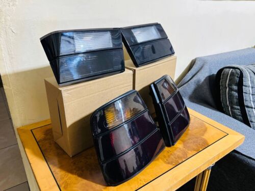 NEW-Smoked Taillights For BMW E34 SERIES 5 Saloon - Picture 9 of 11