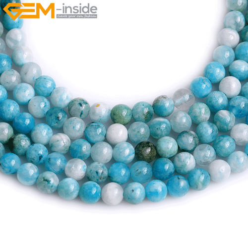 Echter Hemimorphit Natürlicher Edelstein Lose Perlen für Schmuckherstellung Strang 15 Zoll - Bild 17 von 37