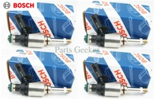 06H906036P Set of 4 Bosch New Fuel Injectors For VW GTI GLi AUDI A4 Q5 TT 2.0T