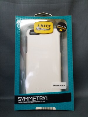 Otter Box Symmetry Series Case for iPhone 6 Plus - 77-50323 White NEW!