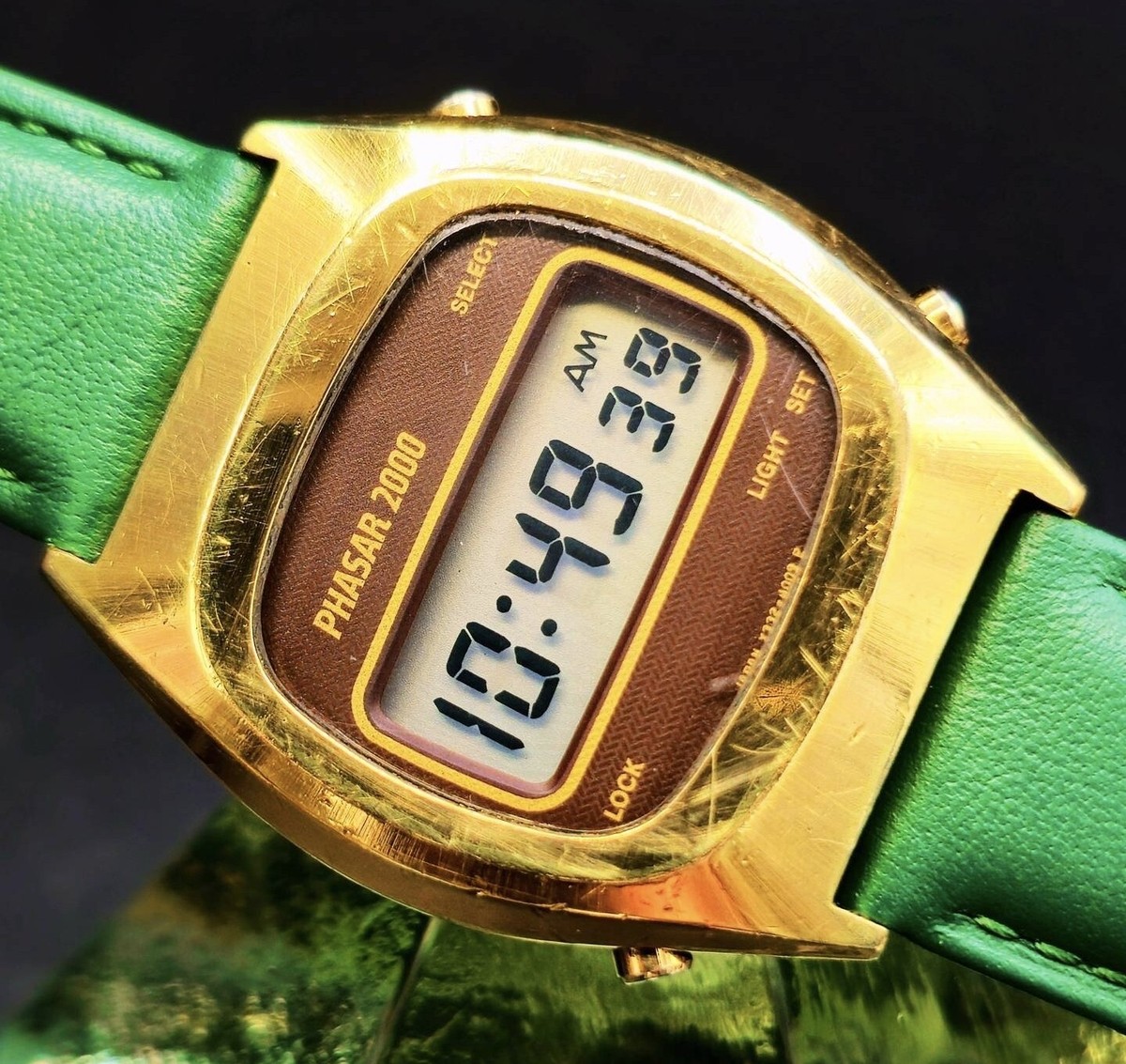 Montre Femme Vintage Sears & Roebuck - Cadran Doré Années 70, Reconditionnée