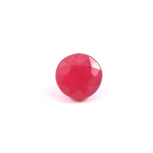 AAA Natural Certified Untreated Mozambique Ruby Loose Round Gemstone Cut 2.90 Ct - Picture 3 of 5