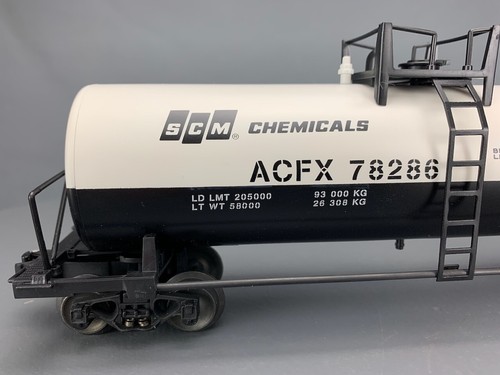 O Gauge Lionel 6-17906 TIONA SCM Chemicals Tank Car #78286 O1689 LZ - Picture 6 of 14