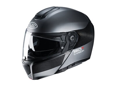 HJC RPHA 90 S CARBON | MATT TITANIUM | LUVE MC5SF | KLAPPHELM | GR. M