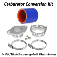 Carburetor Conversion Kit For Mitsubishi Minicab Suzuki Carry w/ Mikuni CV Carb