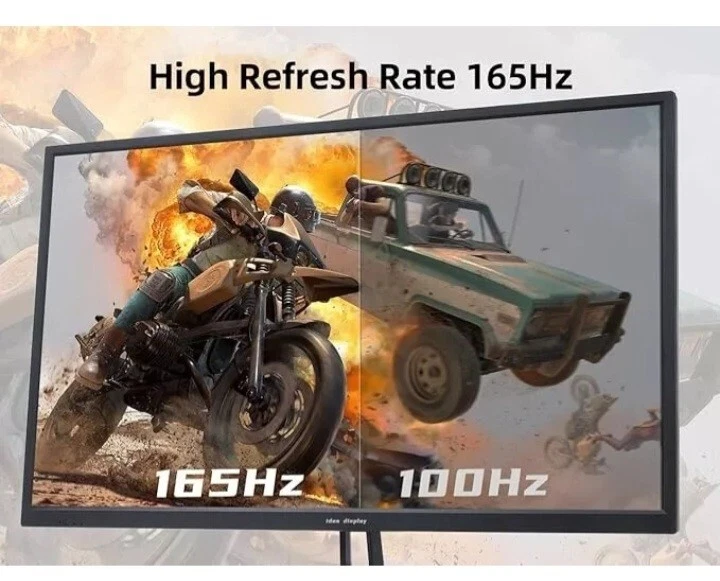 idea display 165Hz Gaming Monitor 25-inch 1920 x 1080  Frameless FreeSync HDR, - Image 3 of 4
