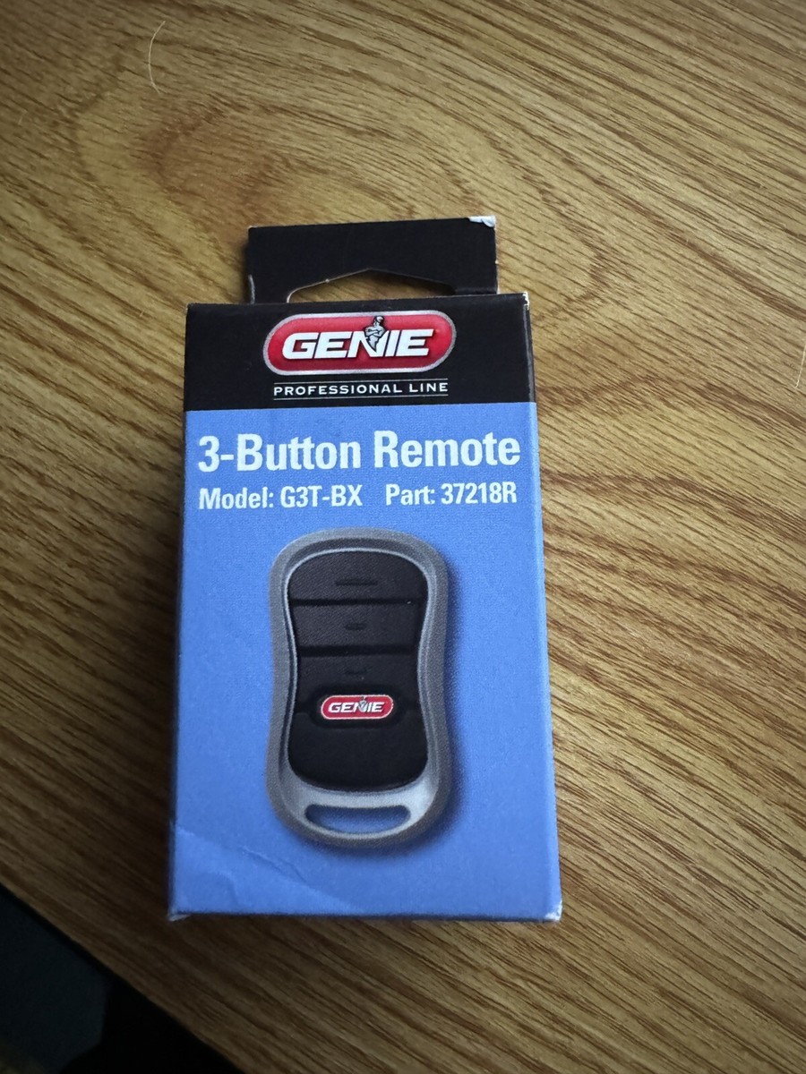 Genie Model G3tr 3button Remote With Intellicode Genie 3 Button Garage