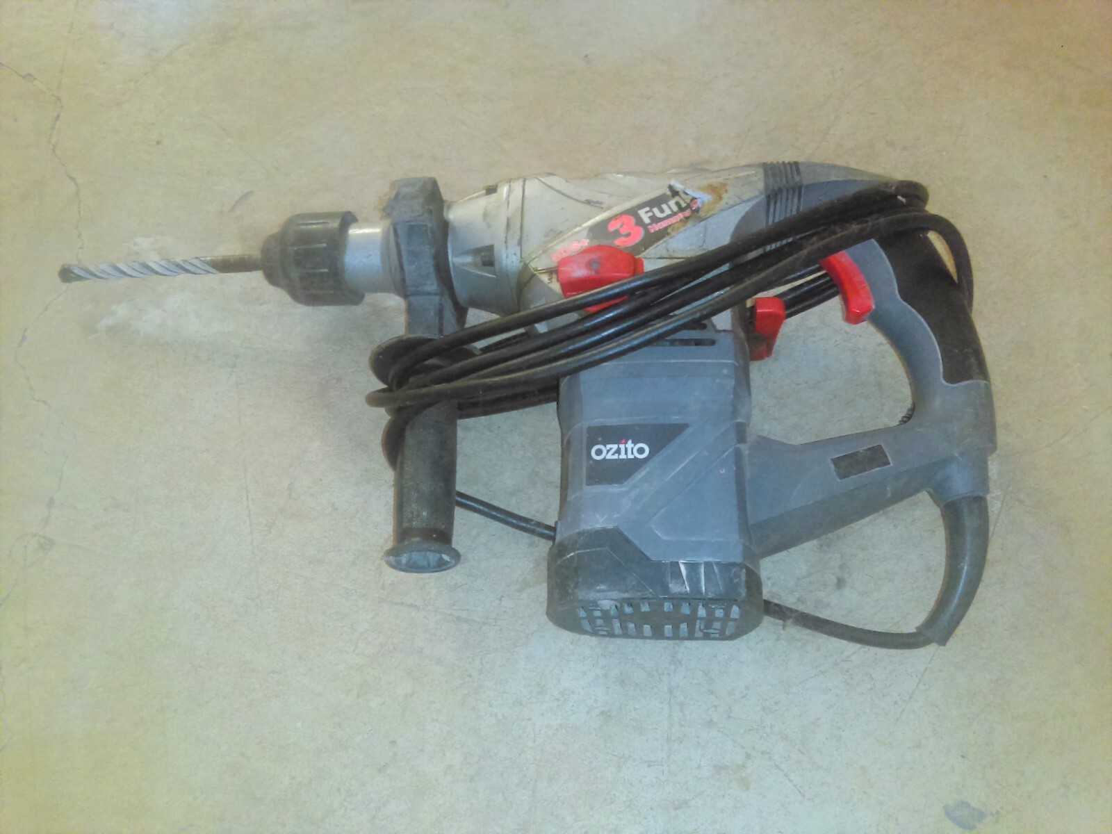 VGC. Ozito 1500W Rotary Hammer Drill OZRH1500WA (USED) eBay