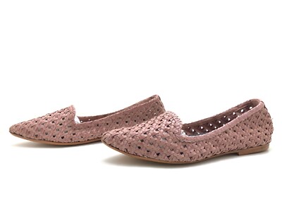 NURAGE Womens Loafers Ballerina Slip On Casual Shoes Comfort Shoes Pink