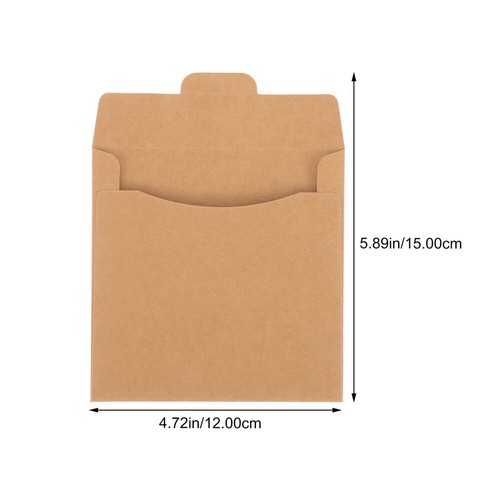 50 Pcs Protective Packaging Envelopes CD Bag Dvd Storage Sleeves - Afbeelding 7 van 12