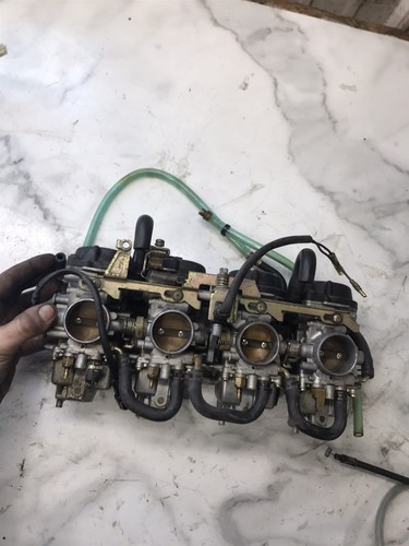04 Yamaha RX Warrior RXW RX 1 10 1000 carbs carburetors set rack - Picture 2 of 8