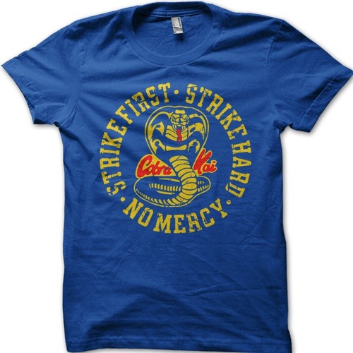 Cobra Kai Karate Kid Icon No Mercy Vintage printed t-shirt vest tank top 9014 - Picture 2 of 19