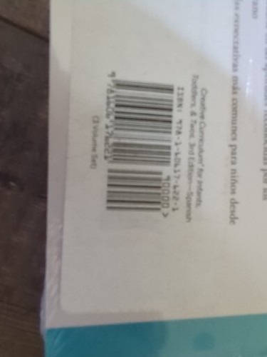 Creative Curriculum for infant toddler 0-3 Spanish Vol 1,2,&3 New Sealed Homesch - 第 6/6 張圖片