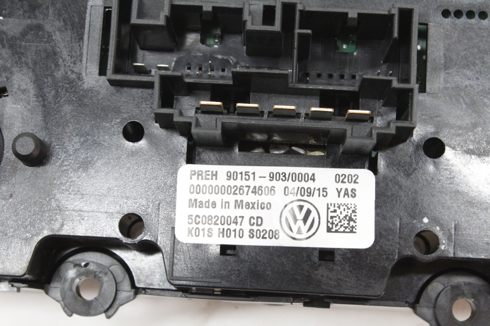 2015 VW JETTA CLIMATE CONTROL TEMP AC HEAT 5C0 820 047 CD OEM 15 16 eBay