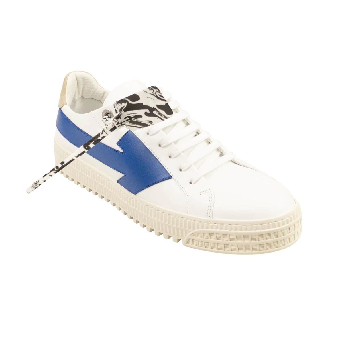 Off-White c/o Virgil Abloh Floating Arrow Suede Low-top Sneakers in Blue  for Men