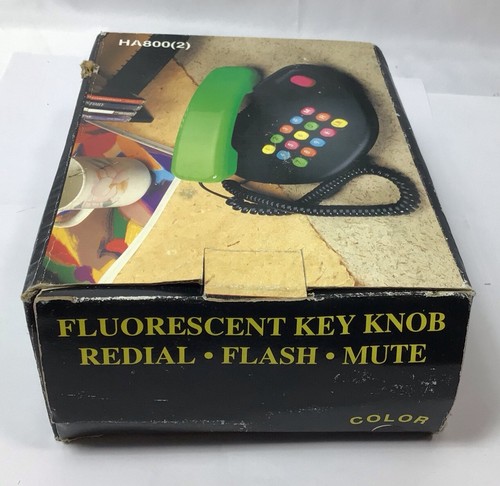 Vintage Neon Yellow Corded Phone - Picture 5 of 5