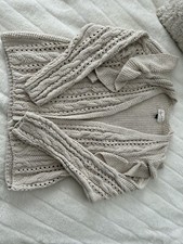 Universal Thread, Beige Short Ruffle Sweater, Worn, In Good Condition