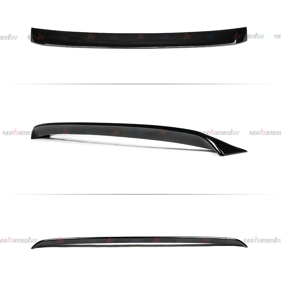 FOR 07-15 INFINITI G35 G37 SEDAN JDM STYLE GLOSS BLACK REAR ROOF WINDOW SPOILER Foto 3 de 4