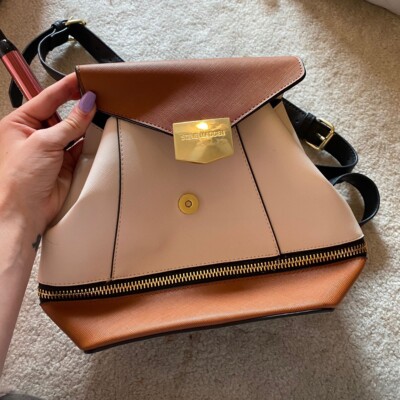 Steve Madden Beige Mini Backpack with Front Pockets Steve Madden | Bags | Steve Madden Mini Backpack Beige Nwt  main image 4
