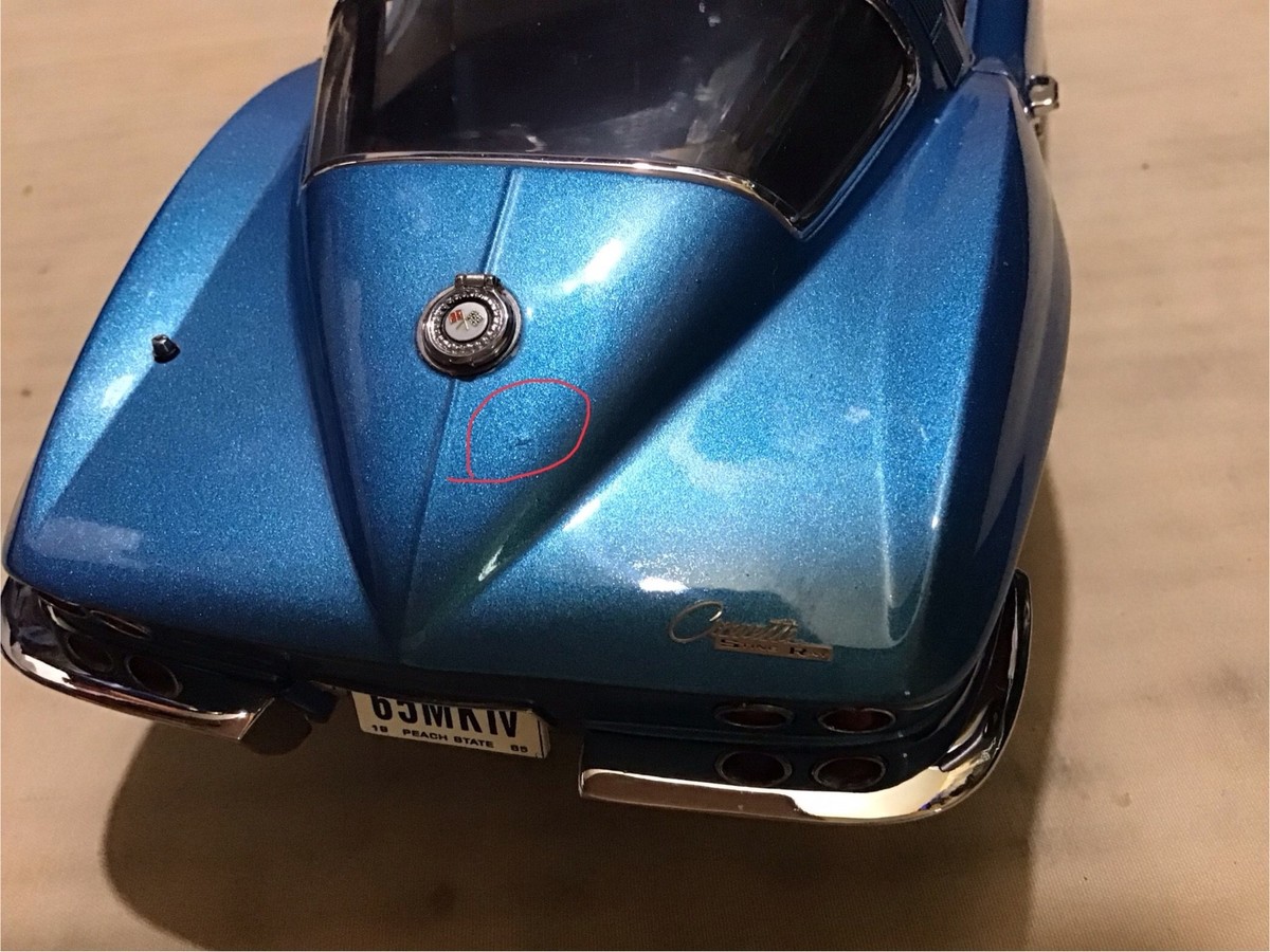 gmp CORVETTE Fastback 1965 1/18サイズ REVIEW: GMP MC 1965 Chevrolet Corvette Sting Ray Coupe