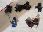 Custom LEGO Star Wars Minifigure Lot w/ Lightsabers & Accessories, Plastic, 6+