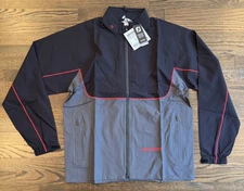 FOOTJOY Men's Select Rain Jacket  |  Black/Charcoal  |  Large  | BRAND NEW!!