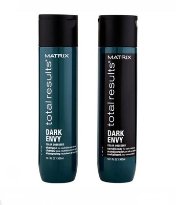MATRIX TOTAL RESULTS DARK ENVY COLOR OBSESSED SHAMPOO & CONDITIONER 10.1oz Set