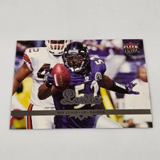 Ray Lewis Ravens 2006 Ultra Fleer Football Card #17