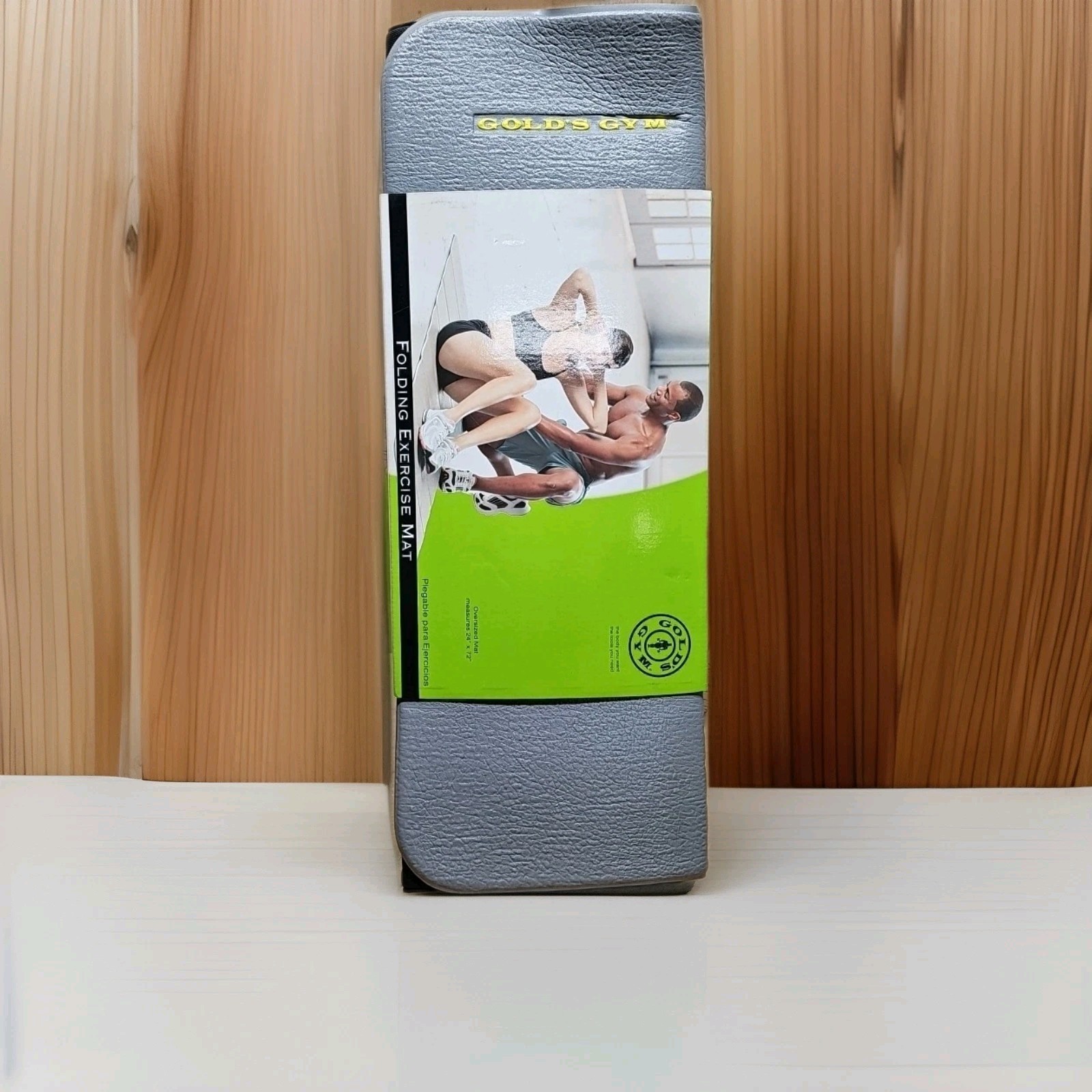 Gold Gym Oversized 24x72 Folding Exercise Mat 05-0830GG New