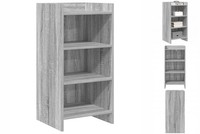 Regal Grau Sonoma 40X36X80 Cm Holzwerkstoff