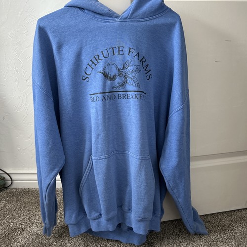 Schrute Farms Bed & Breakfast Hoodie Size Medium The Office