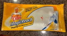 New Mr Clean Magic Reach Mopping Floor Multipurpose 12 Refill Pads Discontinued