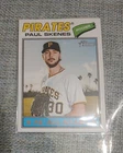 Topps Heritage Paul Skenes #33 Pittsburgh Pirates Image Variation Card