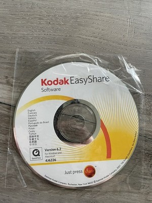 Kodak Easyshare Software Version 6.2 (CD for Windows & Macintosh) Free Shipping