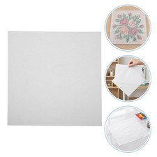 60PCS White Square Fuse Bead Ironing Paper Sheet, 9x9 Inch Fuse Paper for DIY