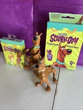 Vintage Scooby Doo Figures Large Playing Cards & Game  Small Cards Unopened Lot