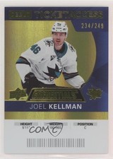 2021 Credentials 2020-21 Debut Ticket Access Yellow /249 Joel Kellman #60 0y9s