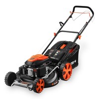 Fuxtec Benzin RasenmäHer Mit 53Cm Schnittbreite | 70L Fangkorb | FX-RM5396