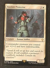Bastion Protector 233 Rare Commander: FINAL FANTASY Magic: The Gathering NM
