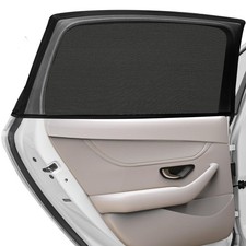 Car Rear Side Window Shades,2 Pack Breathable Mesh Car Window Screens Sun Sha...