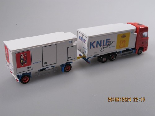 AWM Scania S treno frigorifero sospeso buffet circo ginocchio 1:87 H0 Limited - Foto 4 di 6