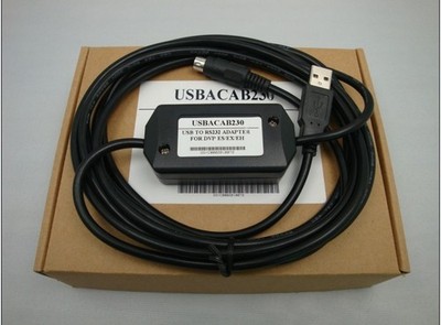 1pcs NEW Delta PLC Programming Cable USB-DVPACAB230 USB-DVP Connecting Line
