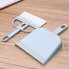 2PCS Set Small Broom And Dustpan Set Multifunctional Plastic Mini Hand Broom