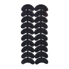 20 Pcs Rubber Bottom Heel Sticker Pad Plate Women's Man Back Inserts