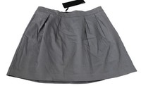 Damen Rock Kurzer Rock Grau Foxie Mini Skirt Steingrau Vero Moda Gr. 40 Neu